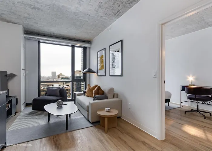 Apartamento South Loop Rooftop With In And Out Parking 2 *