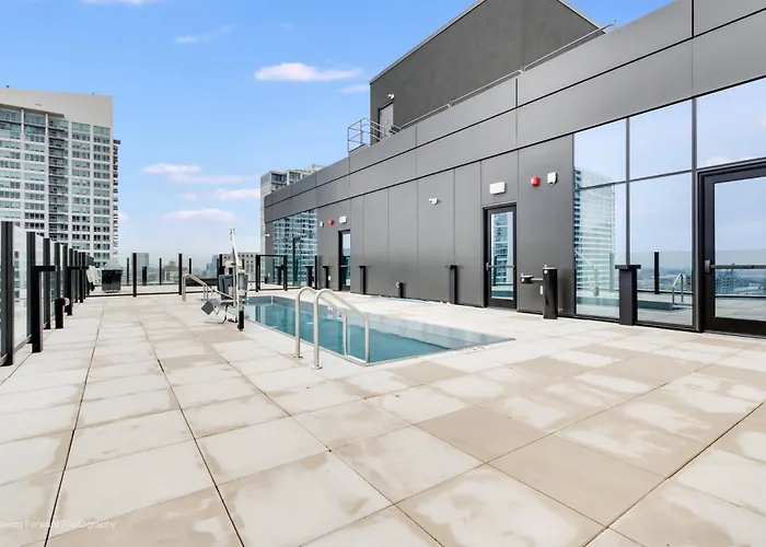 South Loop Rooftop With In And Out Parking 2 Apartamento